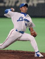 Lions' Matsuzaka pitches entire game against Marines